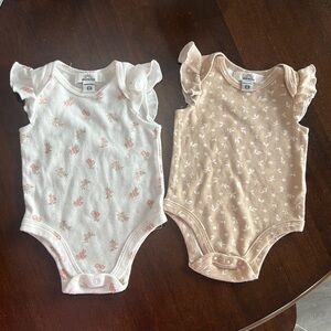 2 piece set baby bodysuits